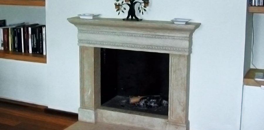 Camino in marmo Vratza