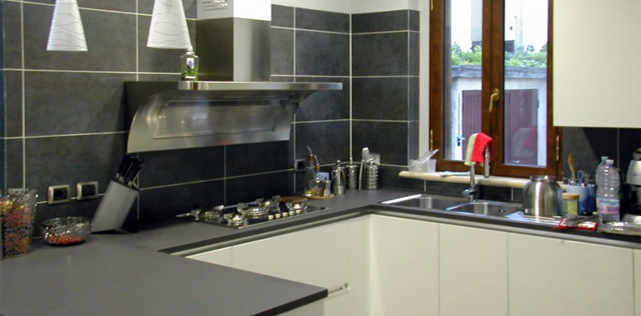 Piano Cucina in quarzo (Quarella)