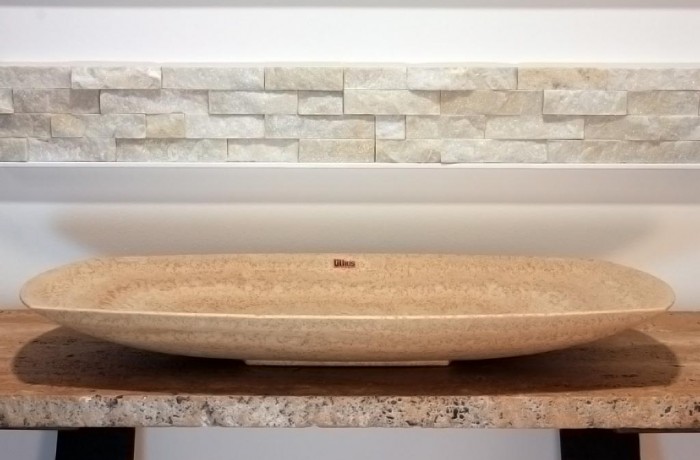 Lavello 1 in travertino